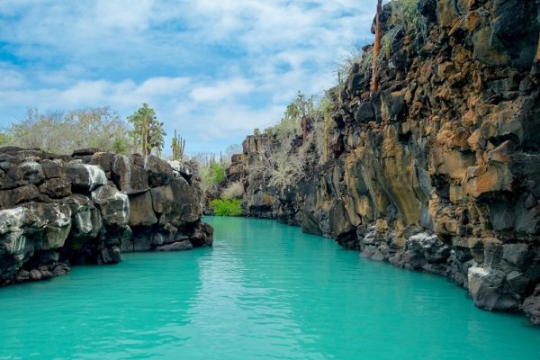 Stunning landmark of Las Grietas in Santa Cruz