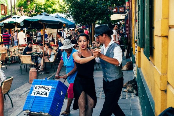 Tango on the streets of Argentina